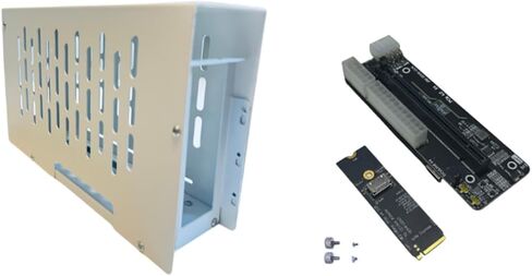JMT M.2 M-Key to PCIE 4.0X4 External Graphics Card Stand Bracket Compatible with Oculink/M.2 NVMe Laptop eGPU GDP Handhelds (DOCK-OC4) in Saudi Arabia