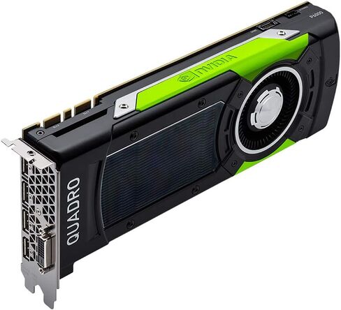 NVIDIA Quadro P6000 - بطاقة الرسومات - Quadro P6000 - 24 جيجابايت GDDR5 - PCIe 3.0 x16 - DVI، 4 x DisplayPort in Saudi Arabia