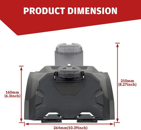 HAKA TOUGH Tablet Holder&Under Dash Net for KRX 1000, Electric Device Phone Ipad GPS Storage Mounts, Dashboard Mesh Plate for Kawasaki Teryx KRX 1000 2020-2023 Accessories,Replace OEM#99994-1340 in Kuwait