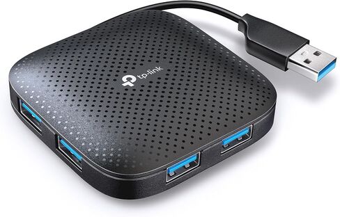 TP-Link 4-Port USB 3.0 Hub, Slim and Compact USB Splitter with Foldable Cord Design, USB hub for laptop, PC, Macbook, Mac Mini, XPS, Surface Pro, Chromebook, Flash Drive, Mobile HDD and More(UH400) in Saudi Arabia