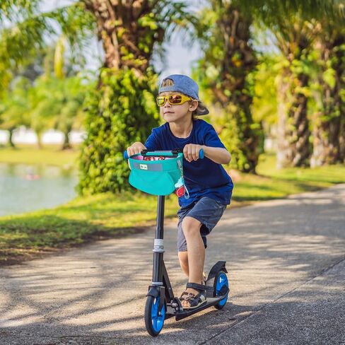 RAYMACE Kids Bike Basket,Children's Bike Basket Front,Waterproof Bicycle Basket Handlebar Bag for Girls,Boys Toddlers Bike or Scooter Accessories in Saudi Arabia