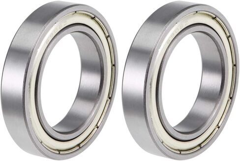 uxcell 695ZZ Deep Groove Ball Bearings Z2 5mm X 13mm X 4mm Double Shielded Carbon Steel 2pcs in Saudi Arabia
