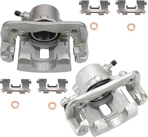 DRIVESTAR 19B1486 19B1487 Front Brake Calipers for Suzuki Sidekick 1991-1998, for Geo 1996-1997 Tracker, for Chevy Tracker 1998, Disc Brake Calipers Front Left and Right in Saudi Arabia