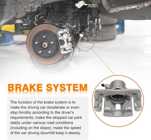 DRIVESTAR 19B1486 19B1487 Front Brake Calipers for Suzuki Sidekick 1991-1998, for Geo 1996-1997 Tracker, for Chevy Tracker 1998, Disc Brake Calipers Front Left and Right in Saudi Arabia