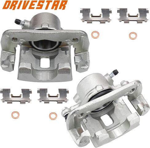 DRIVESTAR 19B1486 19B1487 Front Brake Calipers for Suzuki Sidekick 1991-1998, for Geo 1996-1997 Tracker, for Chevy Tracker 1998, Disc Brake Calipers Front Left and Right in Saudi Arabia
