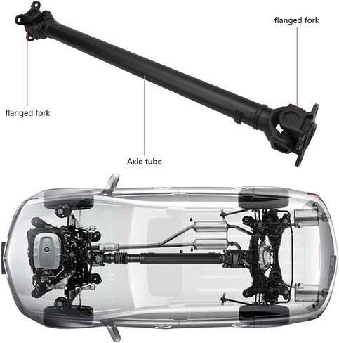 HARUMA 936-304 Front Drive Shaft Prop Shaft Assembly Fits BMW X3 E83 12/2005-2010/2006 in Kuwait