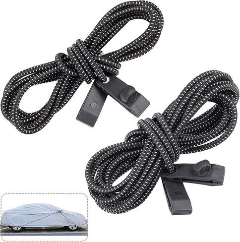 Ayaport Gust حزام غطاء السيارة الأشرطة واقي الرياح حامي سوبر قوية بنجي الحبال غطاء سيارة آمن في الرياح العالية تناسب معظم السيارات in Kuwait