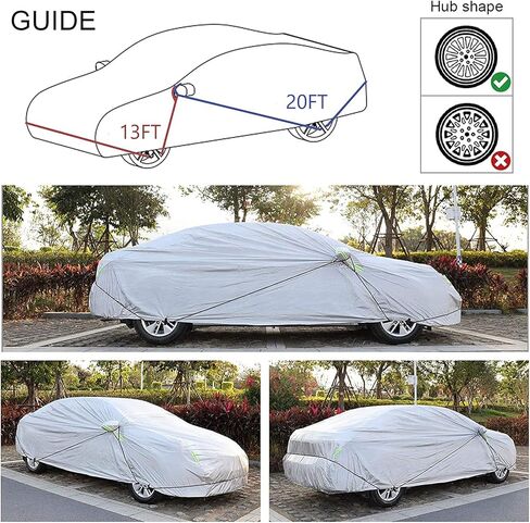 Ayaport Gust حزام غطاء السيارة الأشرطة واقي الرياح حامي سوبر قوية بنجي الحبال غطاء سيارة آمن في الرياح العالية تناسب معظم السيارات in Kuwait