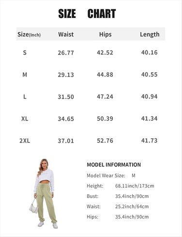 Women’s High Waist Cargo Sweatpants Casual Cinch Bottom Jogger Pants Loose Drawstring Tapered Trousers with Pockets in Saudi Arabia