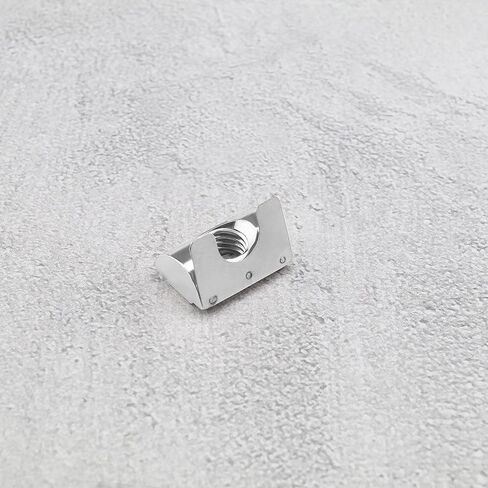 50PCS T-Slot Nut with Spring Sheet for European Standard 45 Series Aluminum Profiles M8 Internal Thread 10mm Groove Depth Carbon Steel in Saudi Arabia