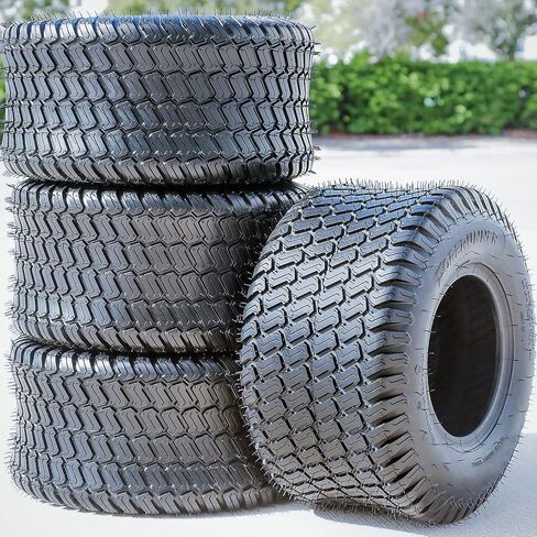 Forerunner Wave جزازة العشب وجرار الحدائق إطار لجميع المواسم - 23x8.50-12 23x8.5-12 23x8.5x12 نطاق تحميل 4 طبقات BSW جدار جانبي أسود in Saudi Arabia