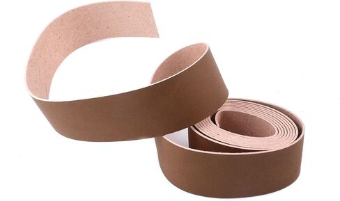 Oedema Leather Strap Light Brown Leather Strip 78-Inch Length, 1.47-Inch Width, for Bag, Jewelry, DIY Project in Saudi Arabia