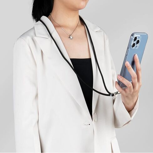 علامة تبويب حبل الهاتف، 8 قطع من رقعة حبل الهاتف العالمي بدون لاصق، وسادة بديلة لرقعة حبل الهاتف مع حلقة معدنية لحزام الهاتف الخلوي. (شفاف) in Kuwait