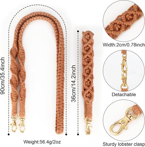 DoreenBow Phone Lanyard Boho Detachable Macrame Phone Strap Charm Handmade Crossbody Phone Lanyard in Saudi Arabia