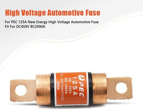 جديد PEC 125A الطاقة الجديدة ذات الجهد العالي فيوز السيارات يصلح ل DC450V BC2000A in Kuwait