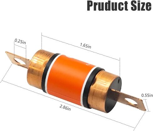 جديد PEC 125A الطاقة الجديدة ذات الجهد العالي فيوز السيارات يصلح ل DC450V BC2000A in Kuwait