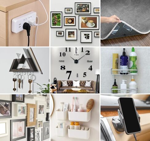 شريط ABSOFINE مزدوج الجوانب شديد التحمل، شريط نانو قوي مزدوج الجوانب للجدران، شريط تثبيت شفاف متعدد الأغراض قابل للإزالة، شريط جداري قابل لإعادة الاستخدام لتعليق الصورة، ملصق لاصق للصور، سجادة in Kuwait