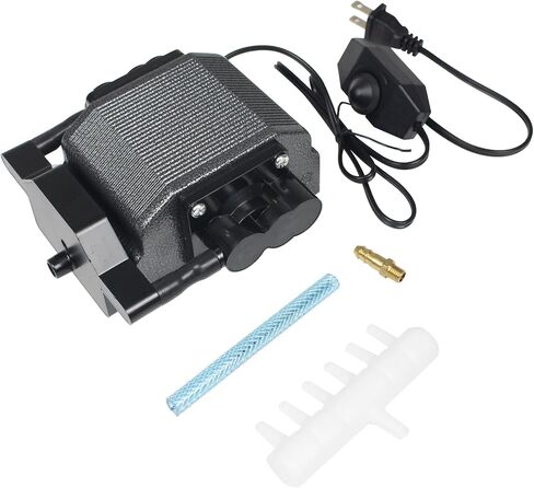RATTMMOTOR AP30A Air Assist Pump, for Protecting Lens of Engraver CNC Engraving Machines, 30L/Min Airflow Portable Air Pump Low Noise with Adjustable Air Flow Outlets in Saudi Arabia