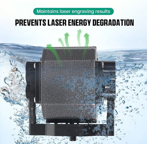 RATTMMOTOR AP30A Air Assist Pump, for Protecting Lens of Engraver CNC Engraving Machines, 30L/Min Airflow Portable Air Pump Low Noise with Adjustable Air Flow Outlets in Saudi Arabia