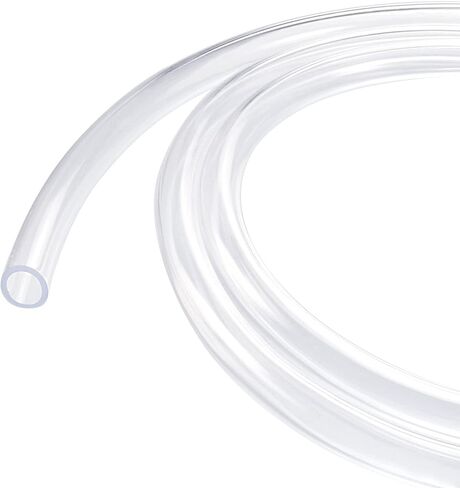 MECCANIXITY PVC Transparent Hose Vinyl Tubing 1mm ID 1.6mm OD 5m Flexible Lightweight for Water Tube,Air Tube in Saudi Arabia