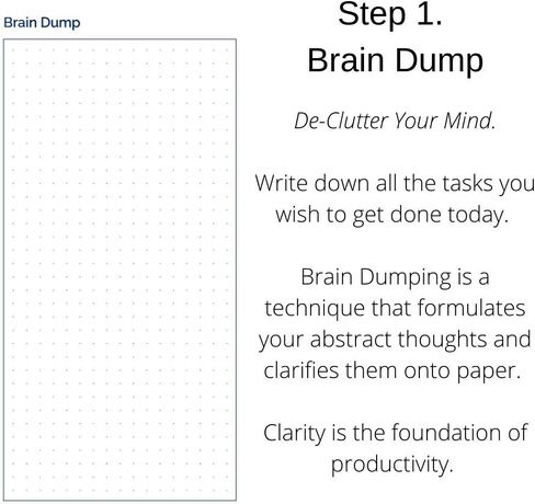 The Time Box Daily Time Management Planner - Time Blocking To Do List Planning Pad, Blank Hourly Notepad - Personal Organizer Notepad for Work - Brain Dump Agenda Notebook - 60 Undated Sheets 7" x 10" in Saudi Arabia