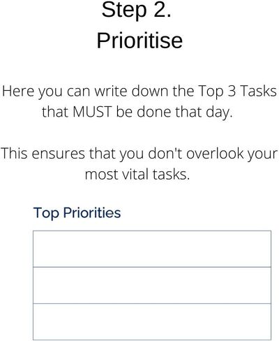The Time Box Daily Time Management Planner - Time Blocking To Do List Planning Pad, Blank Hourly Notepad - Personal Organizer Notepad for Work - Brain Dump Agenda Notebook - 60 Undated Sheets 7" x 10" in Saudi Arabia