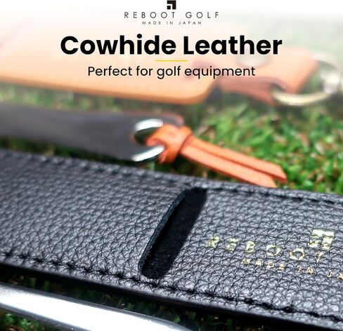Reboot Golf Stainless Steel Golf Green Fork with Genuine Leather Cover in Saudi Arabia