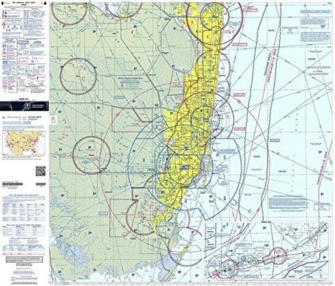 مخطط FAA: VFR TAC Miami TMIA (الإصدار الحالي). جودة طباعة فنية، مناسبة للتأطير. الطبعة الحالية مطبوعة حسب الطلب. السفن ملفوفة - غير مطوية. in Kuwait