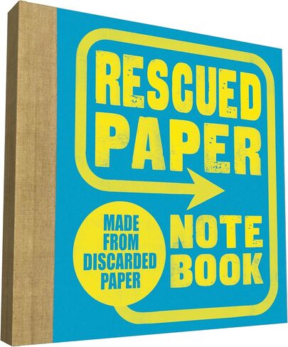 Rescued Paper Notebook, Small (Eco-Friendly Recycled Paper Notebooks, Environmentally Friendly Journal) in Saudi Arabia