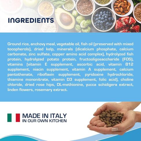 Forza10 Active Line OTO Ear Dog Food, Fish Dry Dog Food for Dog Ear Infection Treatment and Healthy Ears for Adult Dogs (18 Pounds) in Kuwait