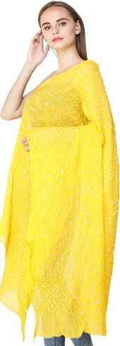 Dupatta from Jodhpur with Tie-dye Print in Saudi Arabia