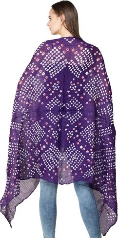 Dupatta from Jodhpur with Tie-dye Print in Saudi Arabia