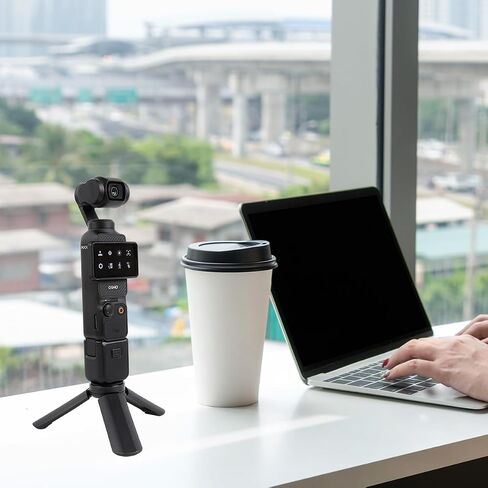 حامل ثلاثي القوائم مرن ومجموعة حامل ثلاثي القوائم صغير لسطح المكتب لـ DJI Osmo Pocket 3، Insta360 One X4 X3 X2 Go3، حامل ثلاثي محمول للسفر مع برغي 1/4-20 in Saudi Arabia