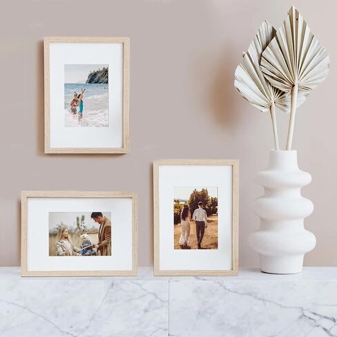 Anhow 8pcs 6x8 Picture Mats, Photo Frame Matting for 4x6 Mat Board Acid Free, Photo Mats 6x8 for 4x6 for Photo Frame/Posters Prints/Paintings - 1.5mm Thickness/Cream-Colored in Saudi Arabia