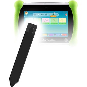 BoxWave Stylus Pouch Compatible with Leapfrog LeapPad Academy - Stylus PortaPouch, Pen Stylii Holder Carrier Portable Self-Adhesive - Jet Black in Kuwait