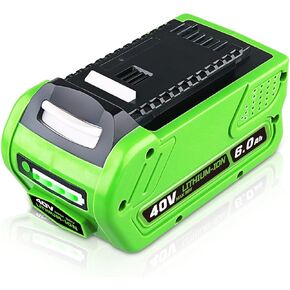 FERRYBOAT 6000mAh 40V Battery Replacement for GreenWorks 40V Battery 29462 Battery Compatible with Greenworks 29472 29462 G-MAX Power Tools 29252 20202 22262 25312 25322(1 Pack in Saudi Arabia