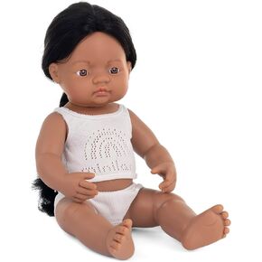 Miniland Doll 15'' Australian Aboriginal Boy (Box) - Made in Spain, Inclusion, Quality, Diversity in Saudi Arabia