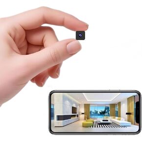 Mini Home WiFi 2K Camera Wireless Security Camera Body Indoor Outdoor Cameras,Small Home Portable Vdeo Surveillance Camera Remote Viewing for Security with APP, with Night Vision,Motion Detection in Saudi Arabia