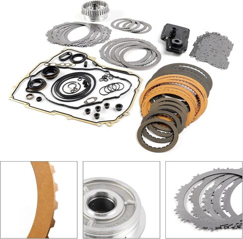 MAD HORNETS 6T40 6T45 Transmission Rebuild Kit Master less Steels For GM Gen 2 2012-up in Kuwait