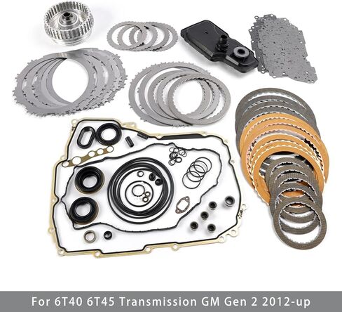MAD HORNETS 6T40 6T45 Transmission Rebuild Kit Master less Steels For GM Gen 2 2012-up in Kuwait