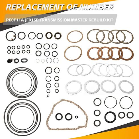 Transmission Master Rebuild Kit Overhaul Compatible with Nissan SUZUK March Sentra CVT Cube Tiida Versa Replace OE JF015E RE0F11A in Kuwait