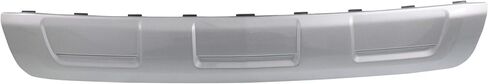 Garage-Pro Rear Skid Plate Compatible with Chevrolet Trax 2013-2016 Silver Plastic with Parking Aid Sensor Holes in Kuwait