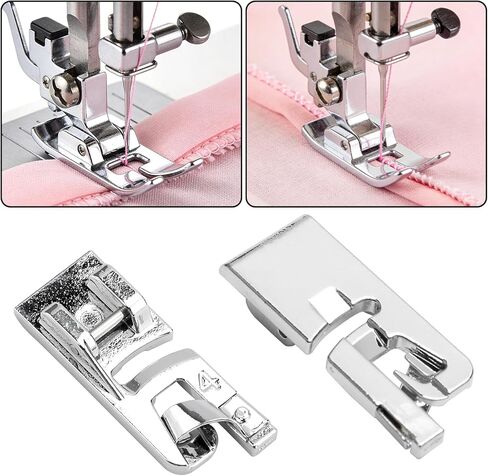 9 Pcs Sewing Machine Presser Foot Kit, Sewing Machine Feet for Low Shank SewingMachine, Snap on Feet Compatible with Singer, Brother, Janome, Babylock, Juki, Kenmore in Kuwait
