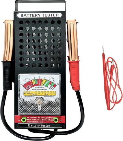 Battery Load Tester, 6V 12V Car Battery Load Checker with Voltmeter and Alligator Clips, Automotive Alternator Tester for Truck RV Motorcycle Boat Batteries, Car Accessories in Kuwait