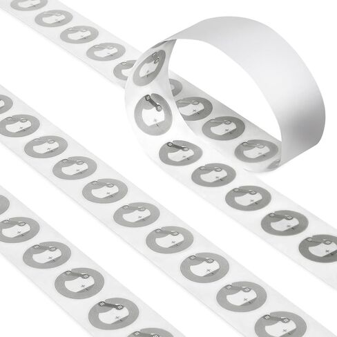 50 Pcs NFC Tags with NTAG215 Chip, 25mm NFC Adhesive Stickers, RFID Stickers with Rewritable 504 Bytes Memory, Compatible with All NFC-Enabled Devices in Kuwait