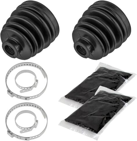 Rear Axle Inner CV Boot Kit w/Grease & Clamps Replacement for Polaris General XP 1000 2020-2023, Ranger, RZR Turbo, Sportsman, Can-Am Outlander Renegade – 2 Pack in Kuwait