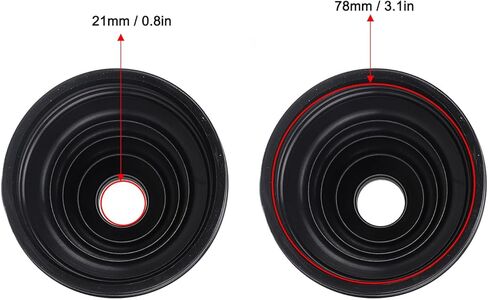 Rear Axle CV Boot Joint Kit, Rubber Dust Cover Boot Joint Replacement for Polaris Sportsman 500 HO EFI 4X4 in Kuwait