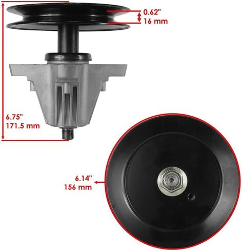 Replacement for Cub Cadet 2 Spindle Assy. 42" for 918-04822A 918-04822B 91804822A 91804822B OEM in Kuwait