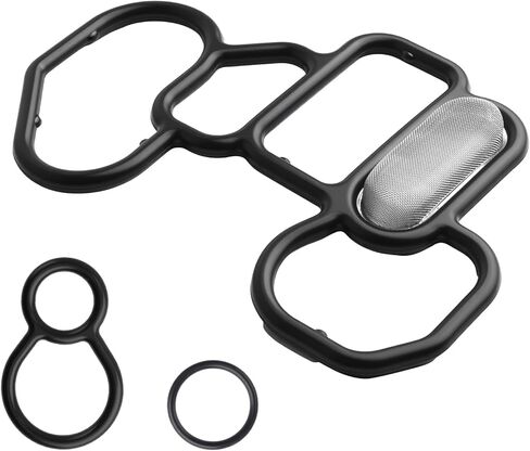 3PCS Oil Filter Housing Gasket Kit with O-Ring,OEM#15825-P8A-A01/36172-P8A-A01 Oil Filter Adapter Gasket Compatible with Acura Honda Saturn,Professional Car Accessories in Kuwait