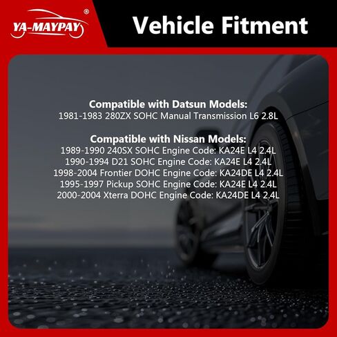 مضخة زيت المحرك متوافقة مع Datsun 1981-1983 280ZX، لـ 1989-1990 240SX، 1990-1994 D21، 1998-2004 Frontier، 1995-1997 بيك اب، 2000-2004 Xterra، لـ 2.4L 2.8L OE#1501040F00 in Kuwait
